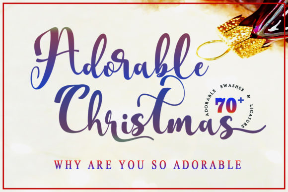 Adorable Christmas Script Amp for Handmade Creations