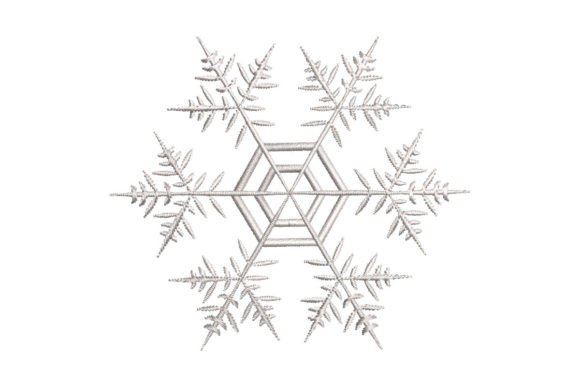 Beautiful Snowflake for Christmas Campaigns