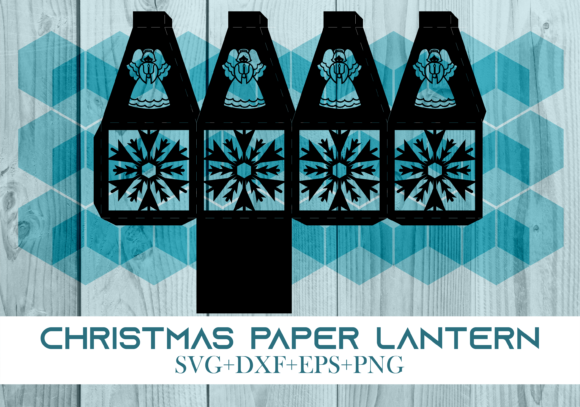 Christmas Paper Lantern Series 0316