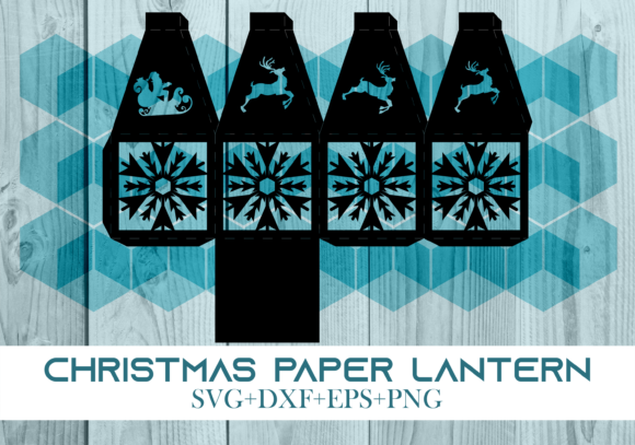 Christmas Paper Lantern Series 0323