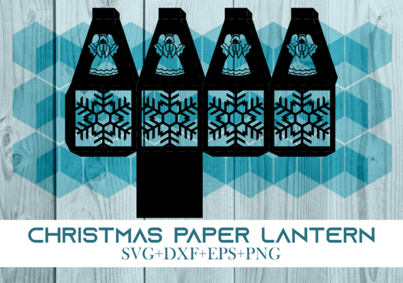Christmas Paper Lantern Series 0329