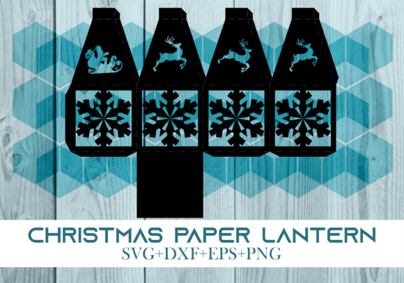 Christmas Paper Lantern Series 0388