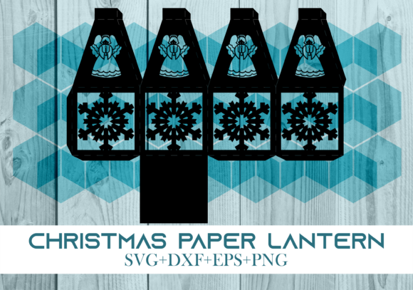 Christmas Paper Lantern Series 0446