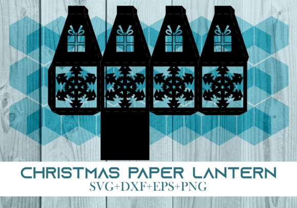 Christmas Paper Lantern Series 0460