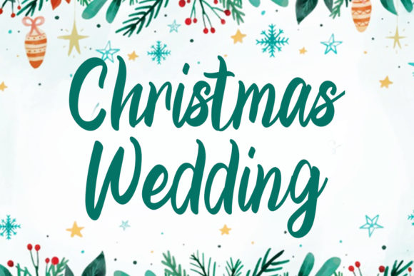 Christmas Wedding Script Amp