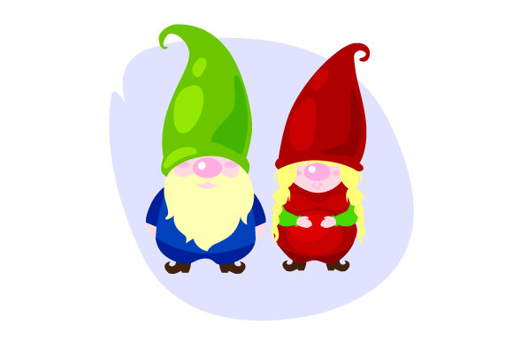 Gnome Couple for Christmas Projects