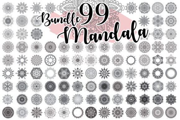 Mega Mandala Bundle: A Creative Design Asset for Modern Branding