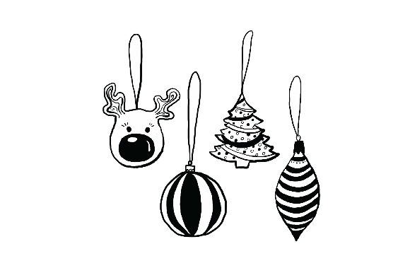 Ornaments for Christmas Branding