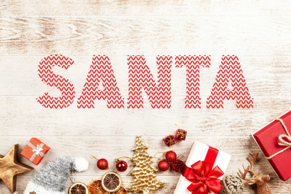 Santa Ugly Sweater Decorative