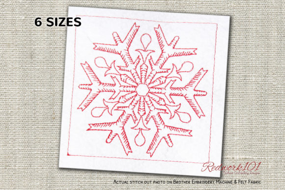 Snow Flakes Bluework for Christmas Vibes